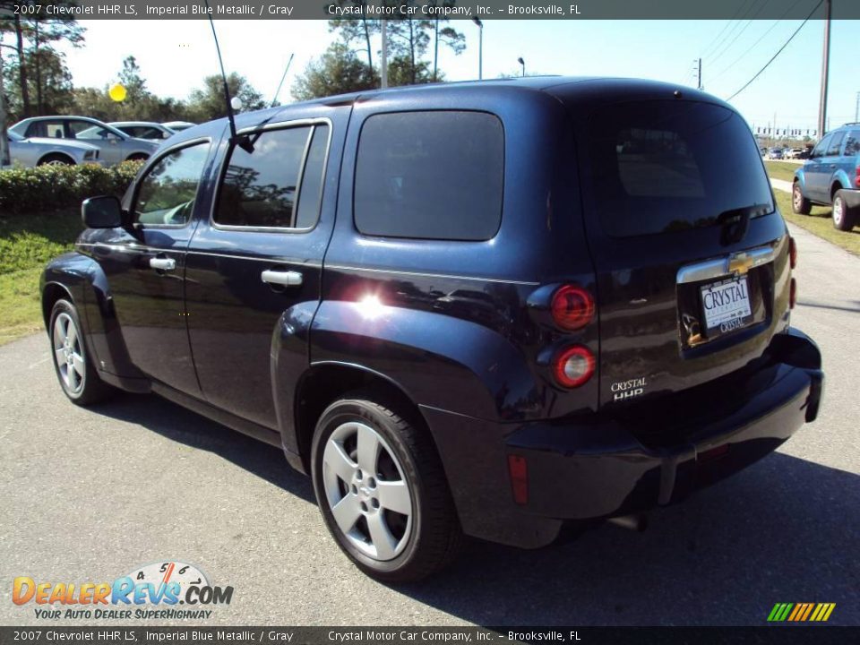 2007 Chevrolet HHR LS Imperial Blue Metallic / Gray Photo #3