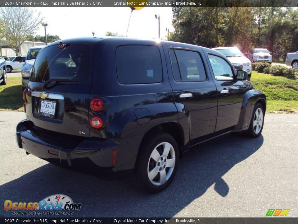 2007 Chevrolet HHR LS Imperial Blue Metallic / Gray Photo #9