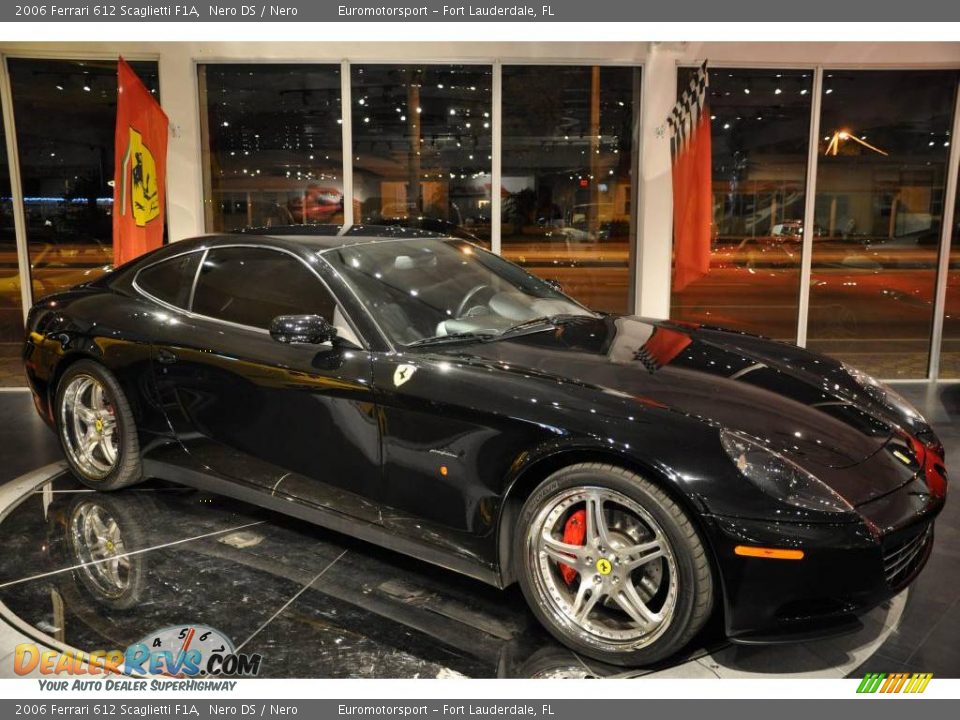 2006 Ferrari 612 Scaglietti F1A Nero DS / Nero Photo #1