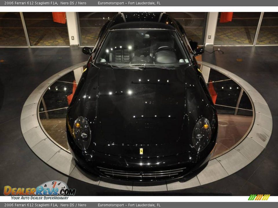 2006 Ferrari 612 Scaglietti F1A Nero DS / Nero Photo #2