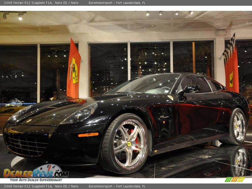 2006 Ferrari 612 Scaglietti F1A Nero DS / Nero Photo #3