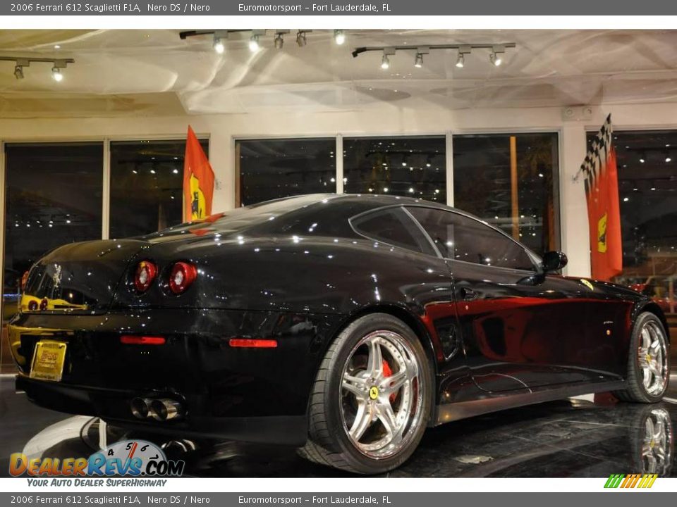 2006 Ferrari 612 Scaglietti F1A Nero DS / Nero Photo #7