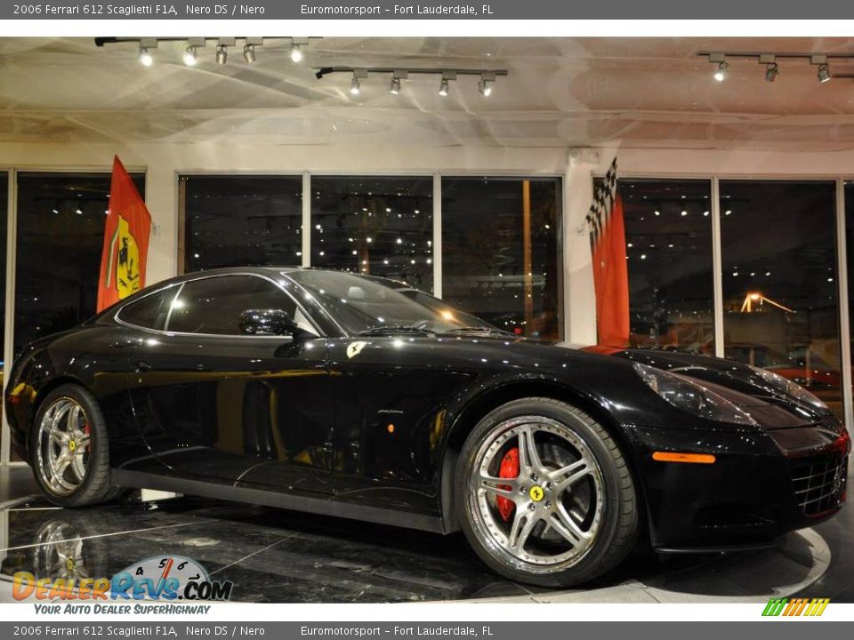 2006 Ferrari 612 Scaglietti F1A Nero DS / Nero Photo #8