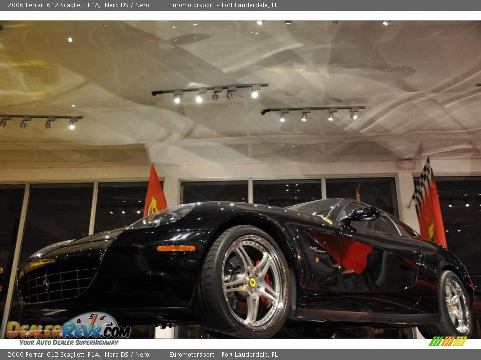 2006 Ferrari 612 Scaglietti F1A Nero DS / Nero Photo #12