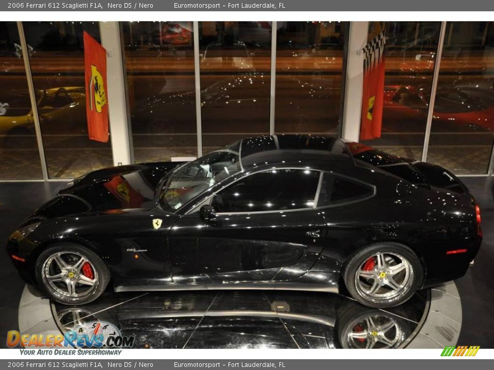 2006 Ferrari 612 Scaglietti F1A Nero DS / Nero Photo #13