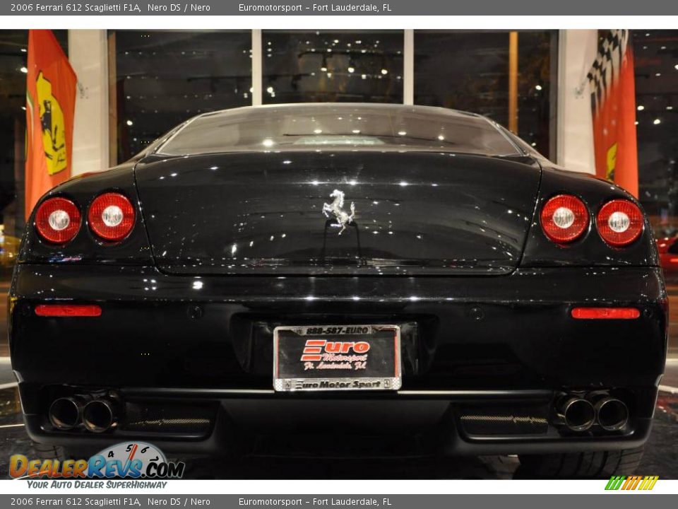 2006 Ferrari 612 Scaglietti F1A Nero DS / Nero Photo #14