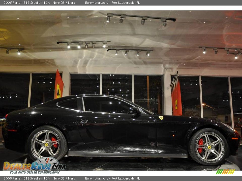 2006 Ferrari 612 Scaglietti F1A Nero DS / Nero Photo #15