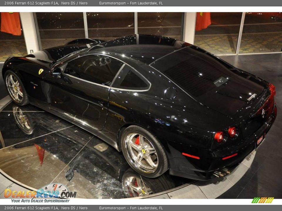 2006 Ferrari 612 Scaglietti F1A Nero DS / Nero Photo #16
