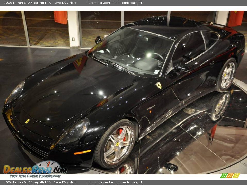 2006 Ferrari 612 Scaglietti F1A Nero DS / Nero Photo #20