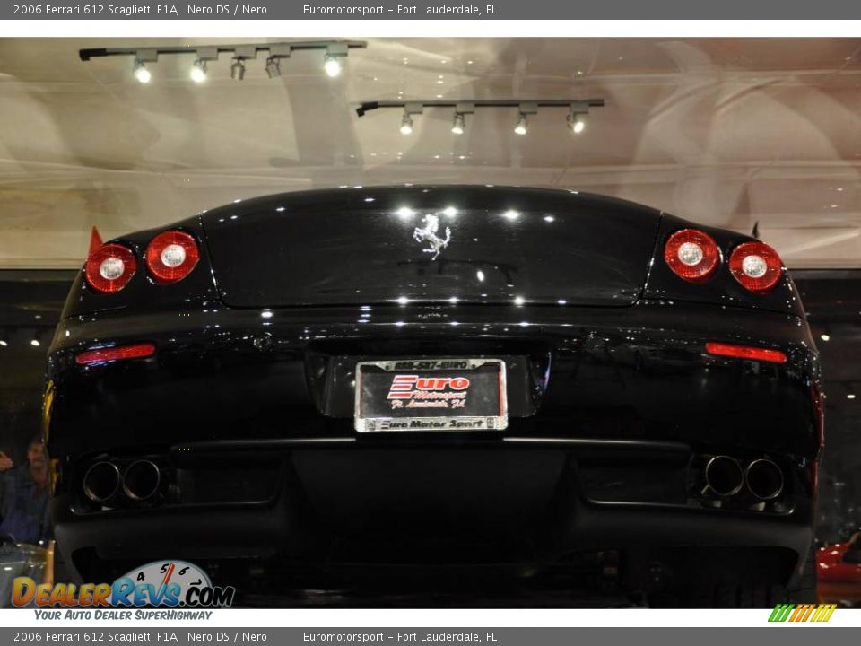 2006 Ferrari 612 Scaglietti F1A Nero DS / Nero Photo #21