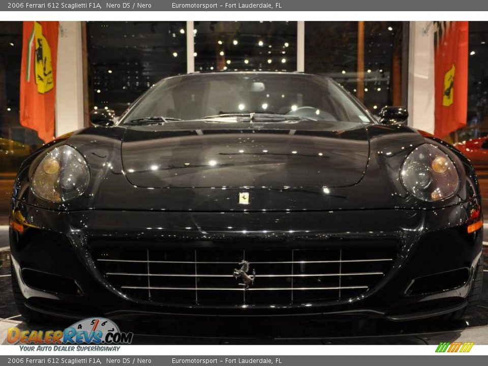 2006 Ferrari 612 Scaglietti F1A Nero DS / Nero Photo #23
