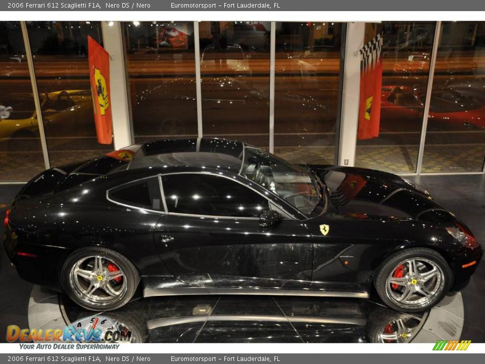 2006 Ferrari 612 Scaglietti F1A Nero DS / Nero Photo #24