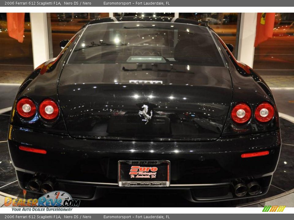 2006 Ferrari 612 Scaglietti F1A Nero DS / Nero Photo #26