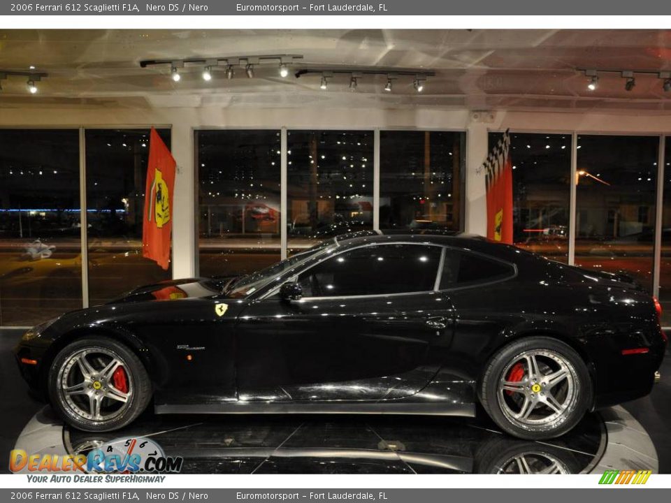 2006 Ferrari 612 Scaglietti F1A Nero DS / Nero Photo #27
