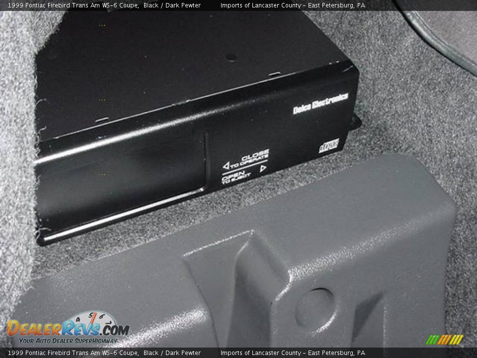 Audio System of 1999 Pontiac Firebird Trans Am WS-6 Coupe Photo #13