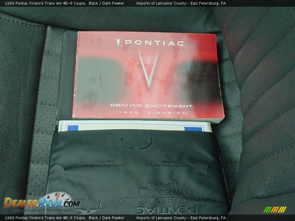 Books/Manuals of 1999 Pontiac Firebird Trans Am WS-6 Coupe Photo #22