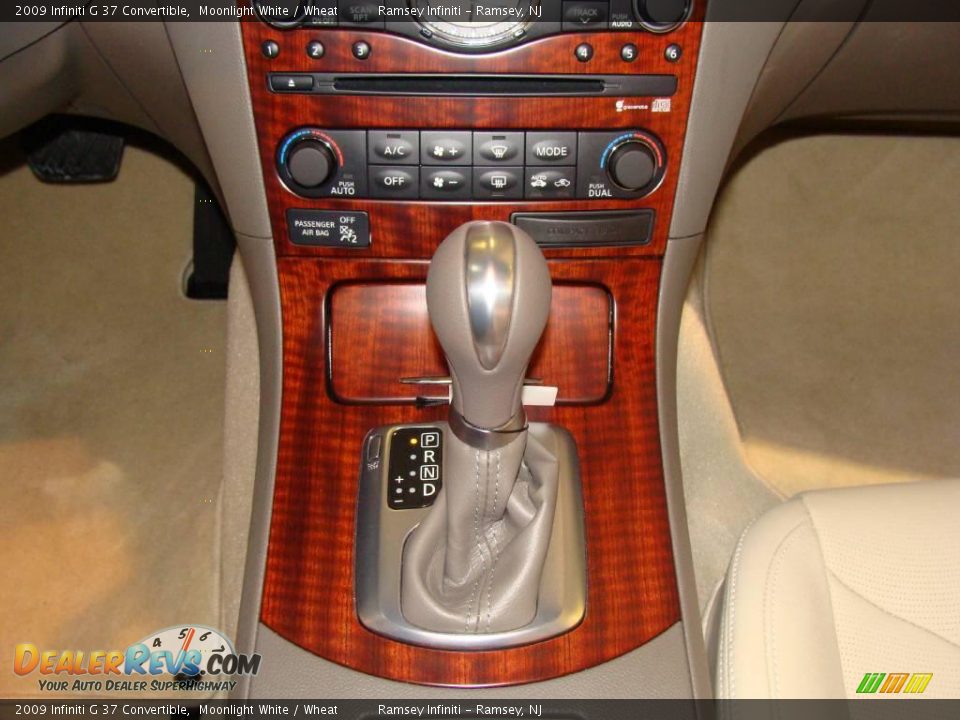 2009 Infiniti G 37 Convertible Moonlight White / Wheat Photo #14