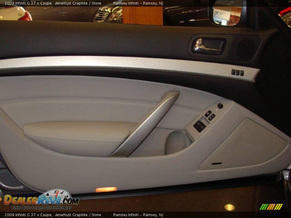 2009 Infiniti G 37 x Coupe Amethyst Graphite / Stone Photo #9