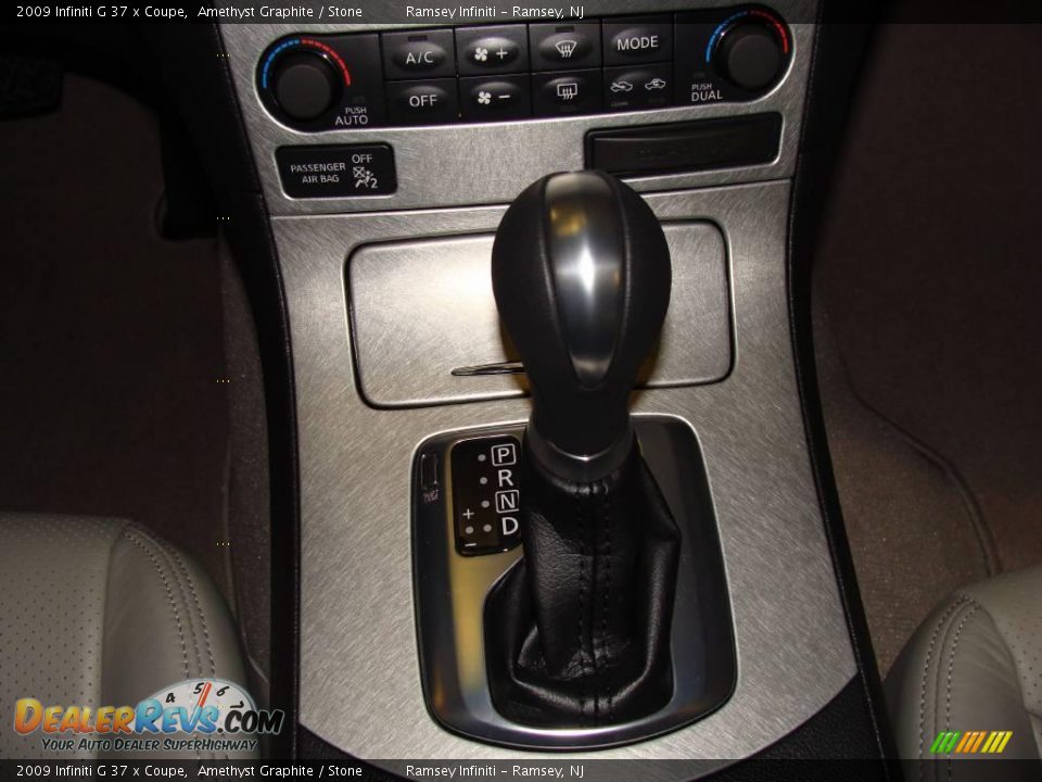 2009 Infiniti G 37 x Coupe Amethyst Graphite / Stone Photo #13