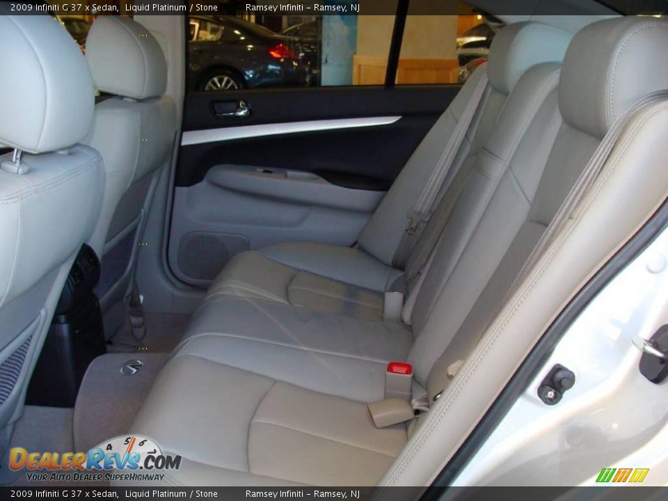 2009 Infiniti G 37 x Sedan Liquid Platinum / Stone Photo #15