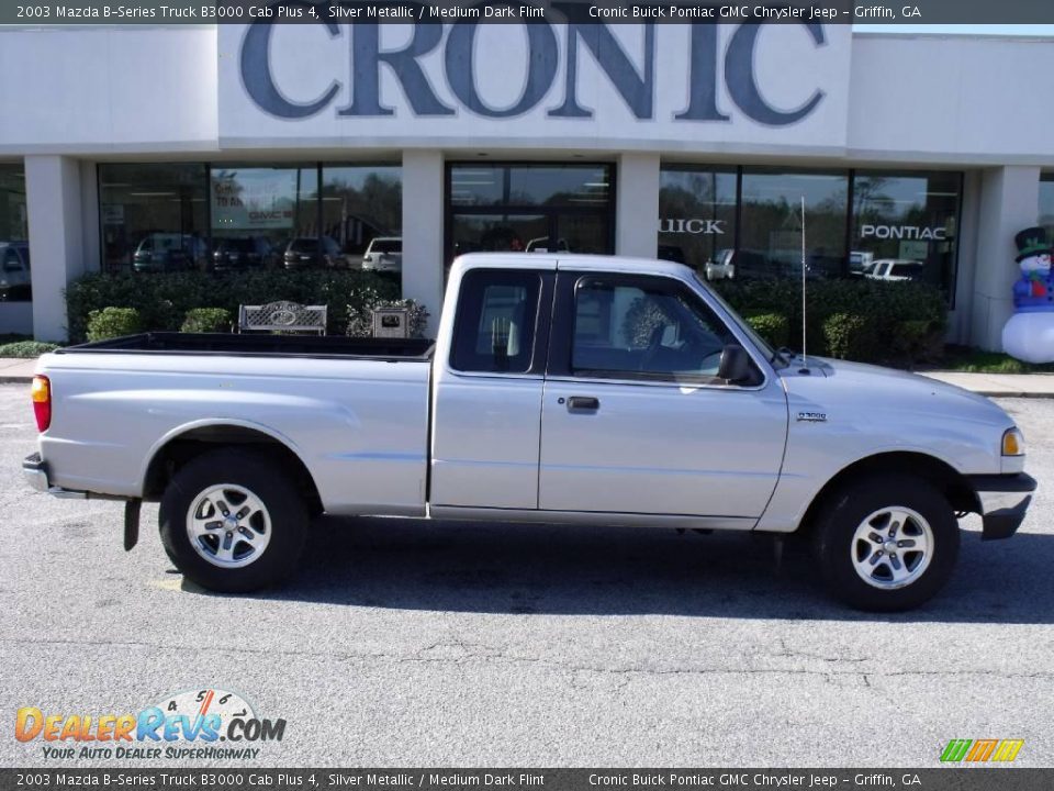 2003 Mazda B-Series Truck B3000 Cab Plus 4 Silver Metallic / Medium Dark Flint Photo #1