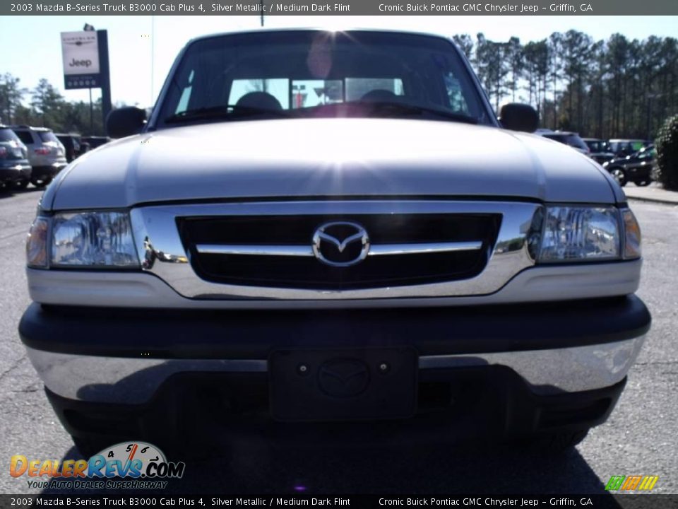 2003 Mazda B-Series Truck B3000 Cab Plus 4 Silver Metallic / Medium Dark Flint Photo #3