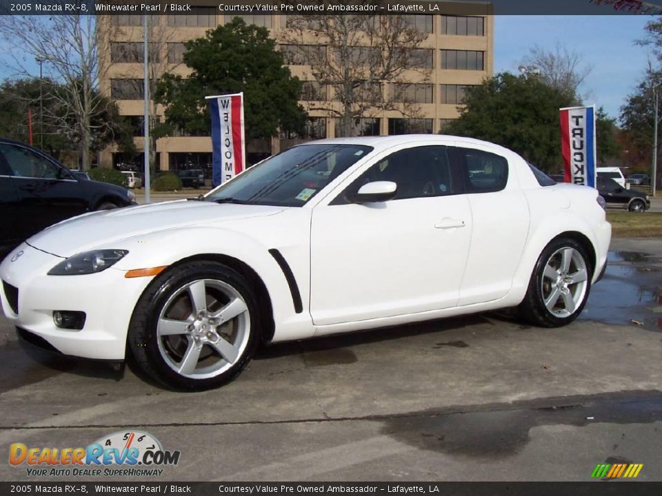 2005 Mazda RX-8 Whitewater Pearl / Black Photo #1