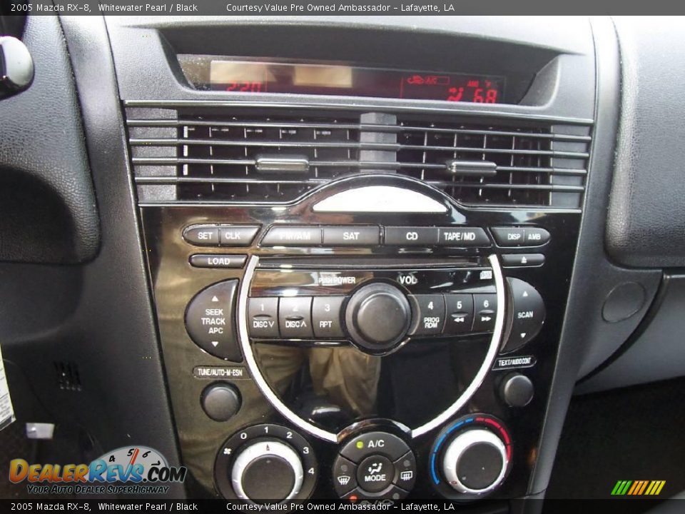 2005 Mazda RX-8 Whitewater Pearl / Black Photo #12