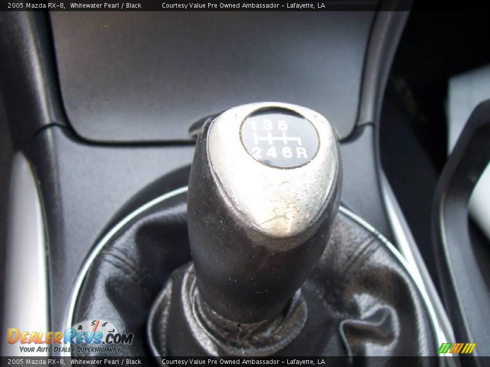 2005 Mazda RX-8 Whitewater Pearl / Black Photo #13