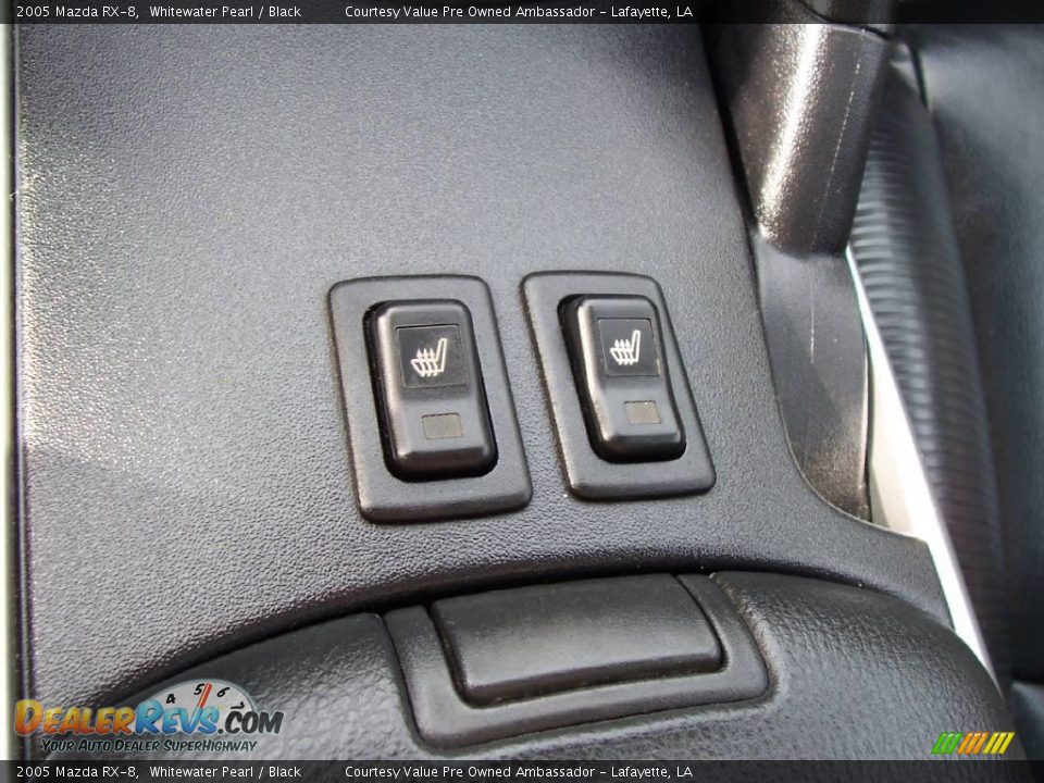 2005 Mazda RX-8 Whitewater Pearl / Black Photo #14