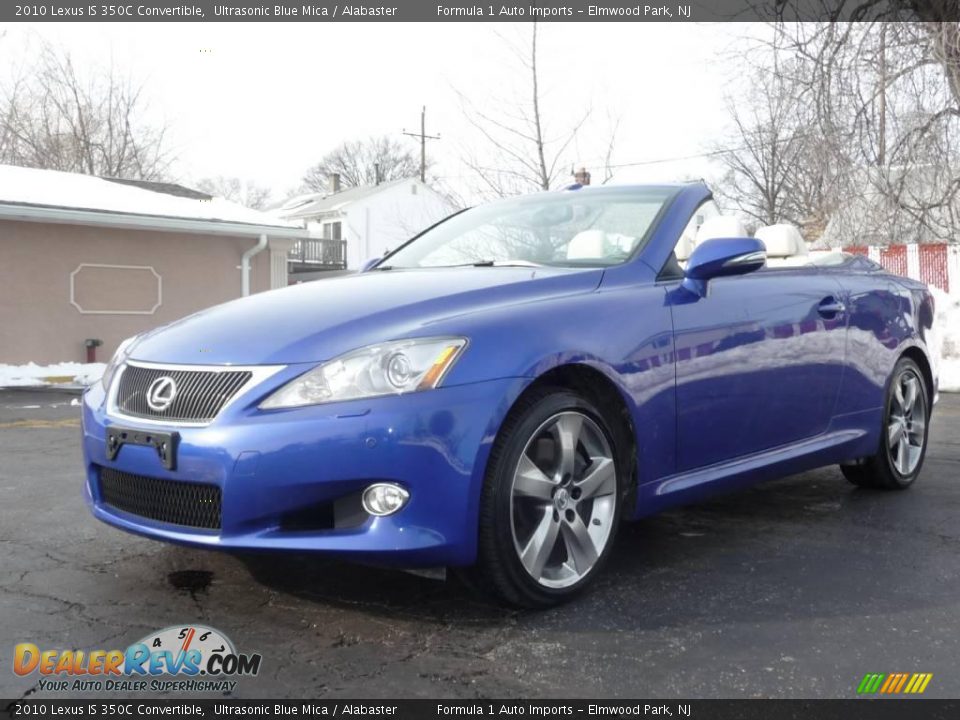 2010 Lexus IS 350C Convertible Ultrasonic Blue Mica / Alabaster Photo #1