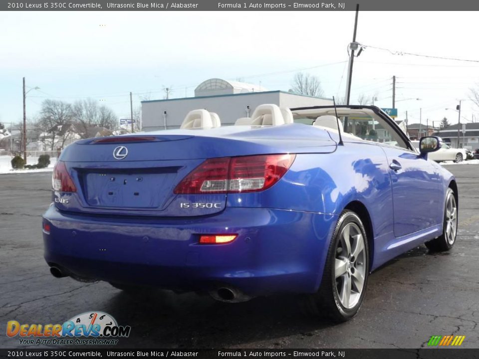 2010 Lexus IS 350C Convertible Ultrasonic Blue Mica / Alabaster Photo #3