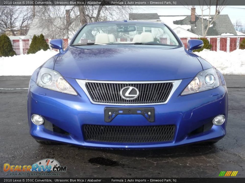 2010 Lexus IS 350C Convertible Ultrasonic Blue Mica / Alabaster Photo #8