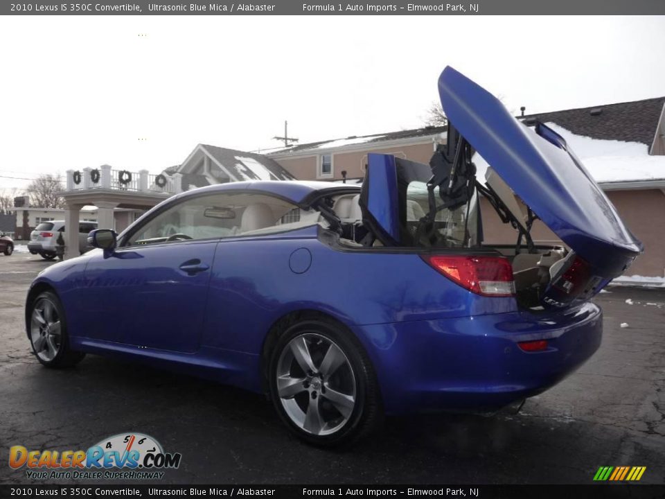 2010 Lexus IS 350C Convertible Ultrasonic Blue Mica / Alabaster Photo #24