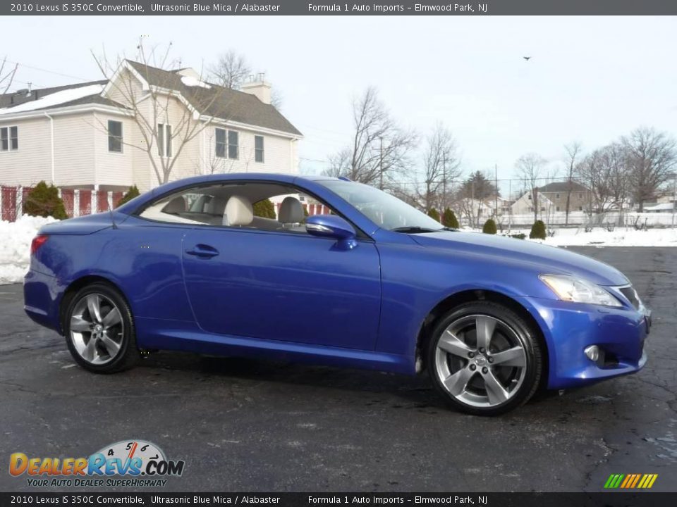 2010 Lexus IS 350C Convertible Ultrasonic Blue Mica / Alabaster Photo #27