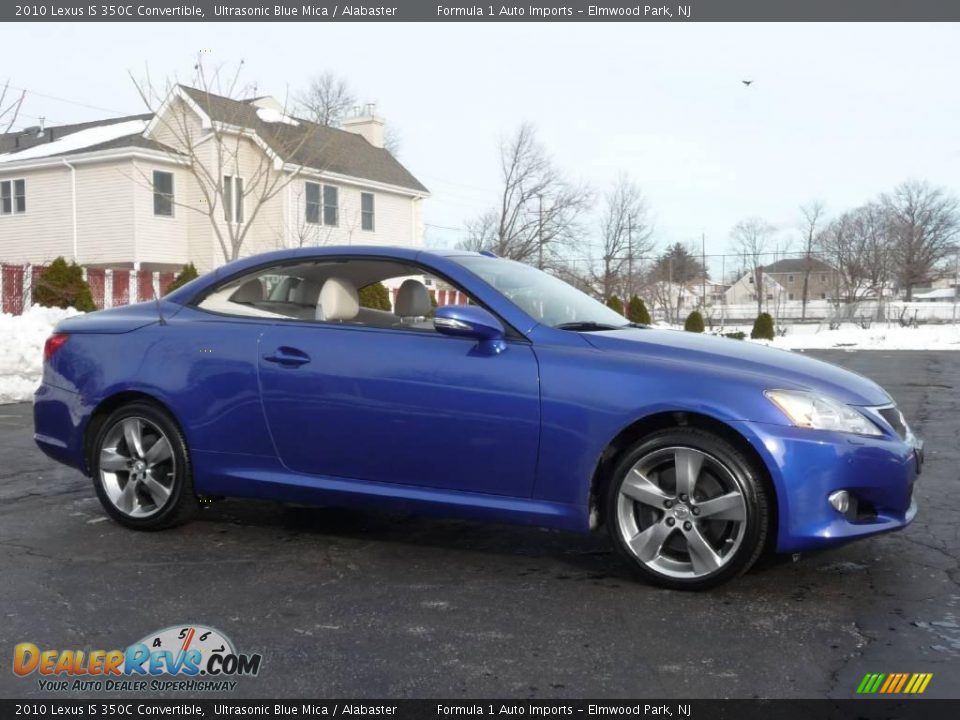 2010 Lexus IS 350C Convertible Ultrasonic Blue Mica / Alabaster Photo #27