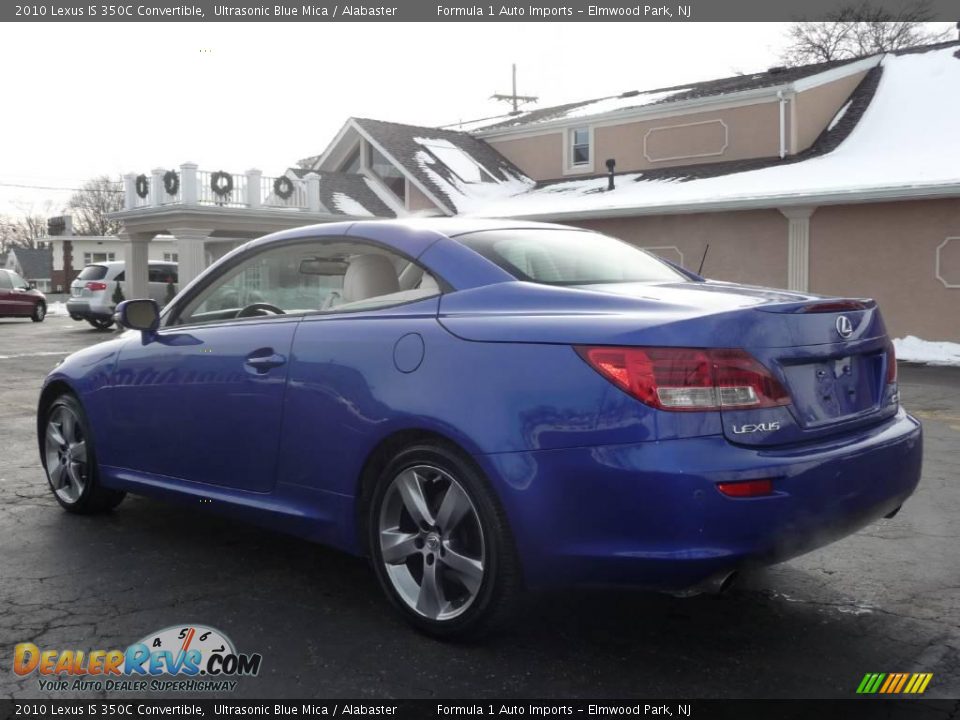 2010 Lexus IS 350C Convertible Ultrasonic Blue Mica / Alabaster Photo #29