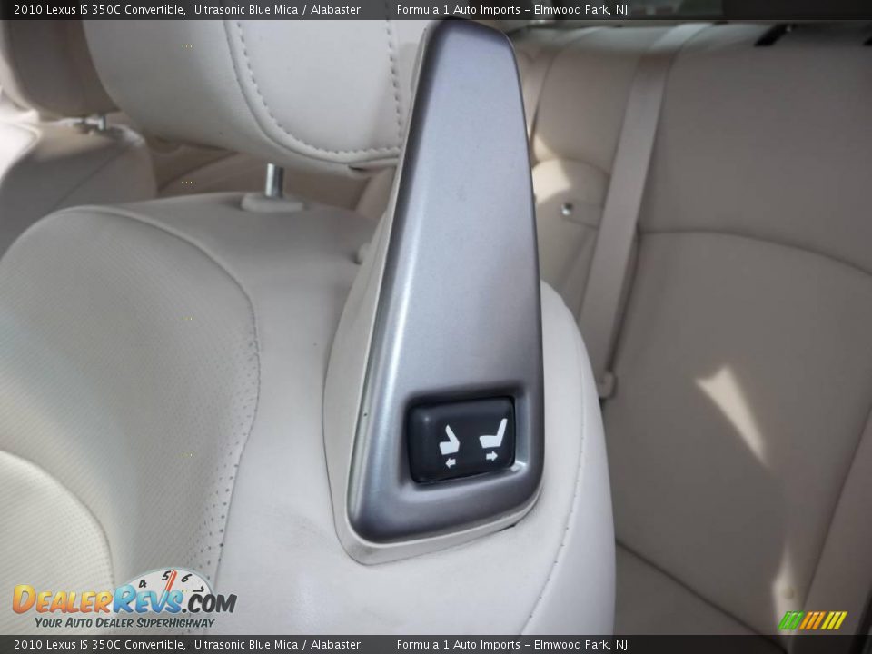 2010 Lexus IS 350C Convertible Ultrasonic Blue Mica / Alabaster Photo #32