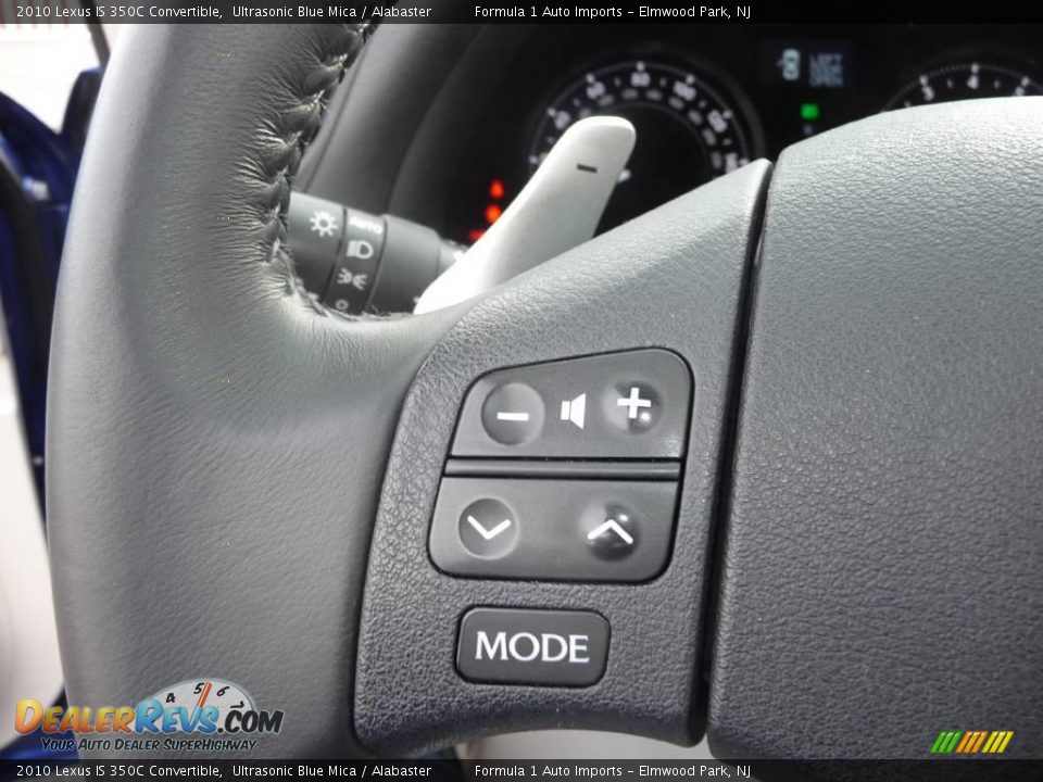 2010 Lexus IS 350C Convertible Ultrasonic Blue Mica / Alabaster Photo #34