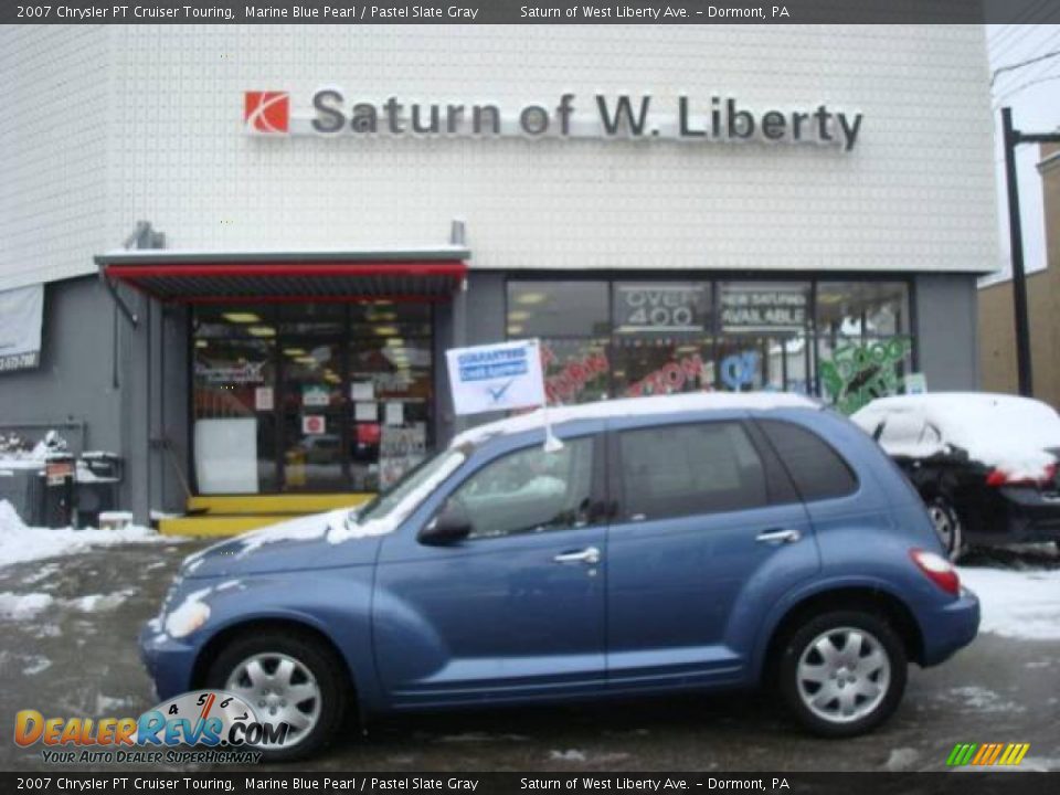 2007 Chrysler PT Cruiser Touring Marine Blue Pearl / Pastel Slate Gray Photo #1