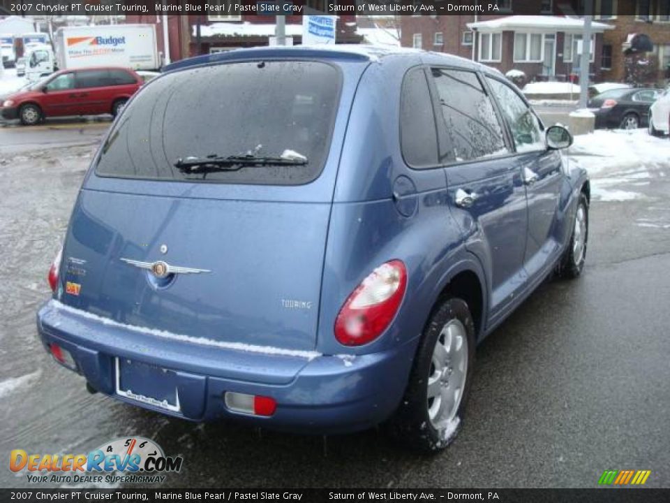 2007 Chrysler PT Cruiser Touring Marine Blue Pearl / Pastel Slate Gray Photo #4