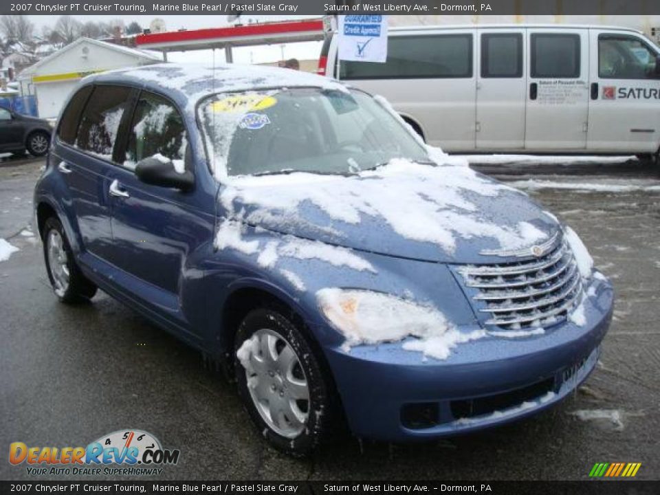 2007 Chrysler PT Cruiser Touring Marine Blue Pearl / Pastel Slate Gray Photo #5