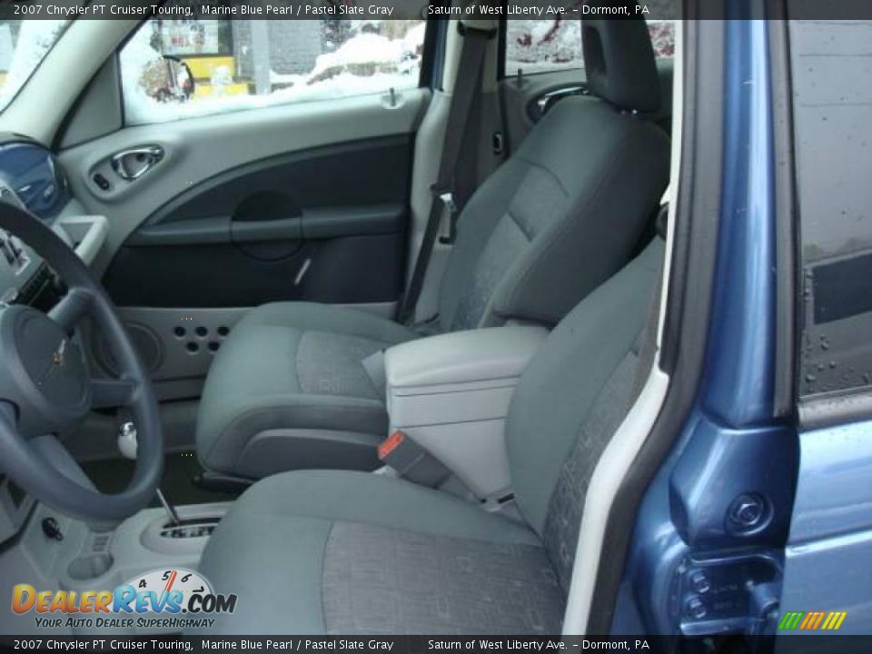2007 Chrysler PT Cruiser Touring Marine Blue Pearl / Pastel Slate Gray Photo #8