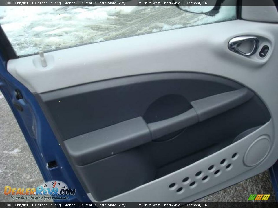 2007 Chrysler PT Cruiser Touring Marine Blue Pearl / Pastel Slate Gray Photo #11
