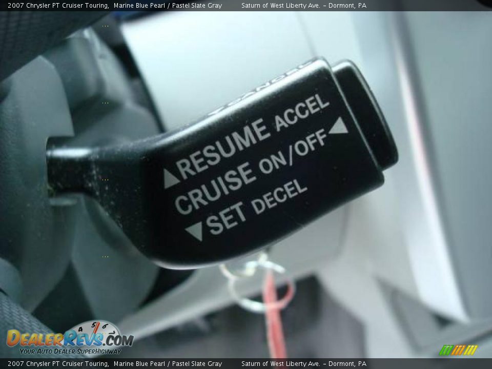 2007 Chrysler PT Cruiser Touring Marine Blue Pearl / Pastel Slate Gray Photo #12