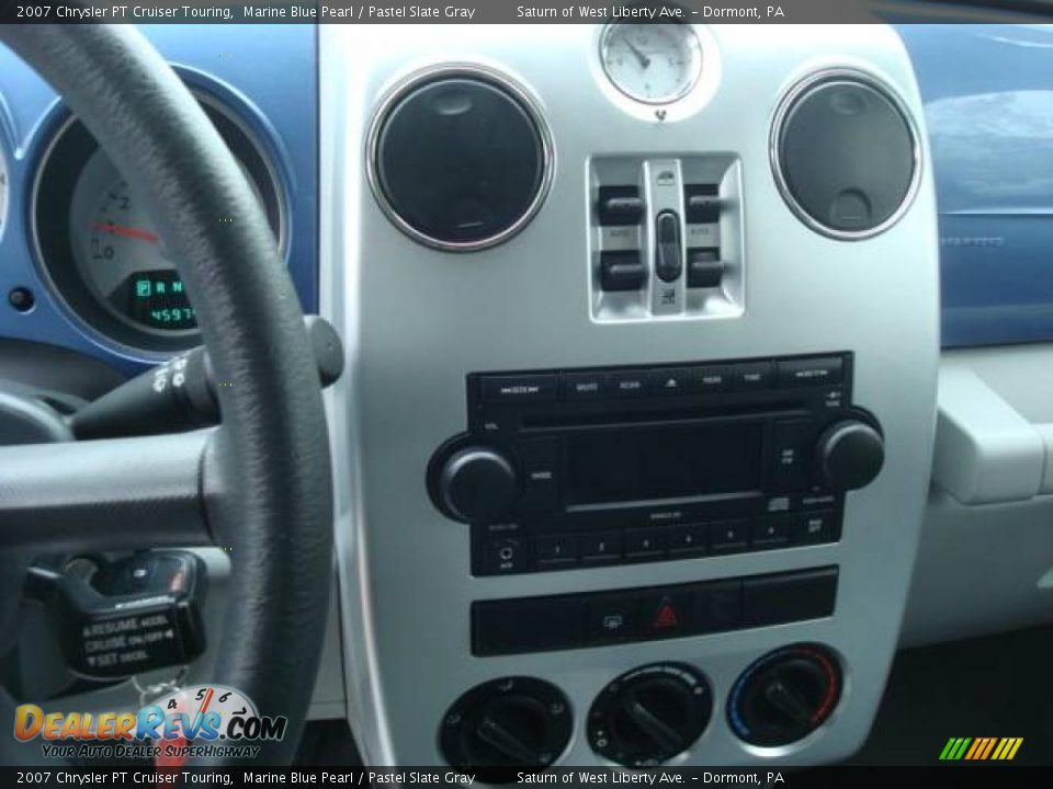 2007 Chrysler PT Cruiser Touring Marine Blue Pearl / Pastel Slate Gray Photo #13