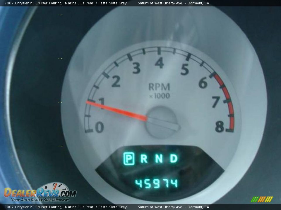 2007 Chrysler PT Cruiser Touring Marine Blue Pearl / Pastel Slate Gray Photo #15