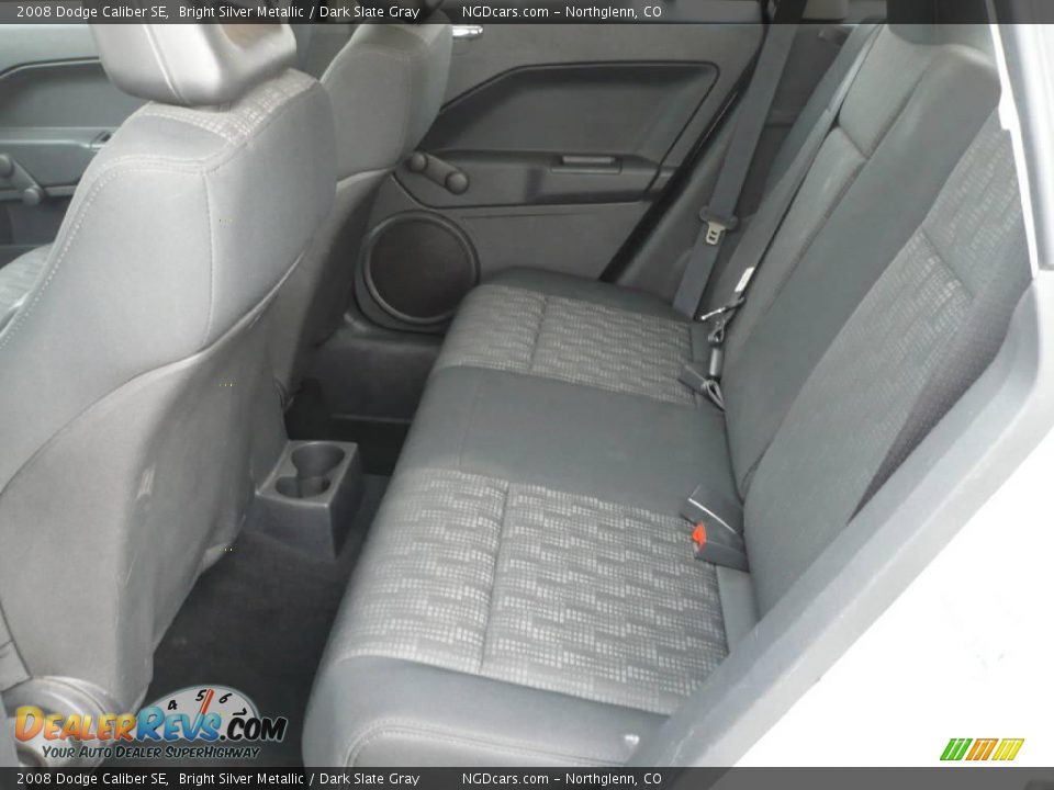 2008 Dodge Caliber SE Bright Silver Metallic / Dark Slate Gray Photo #9