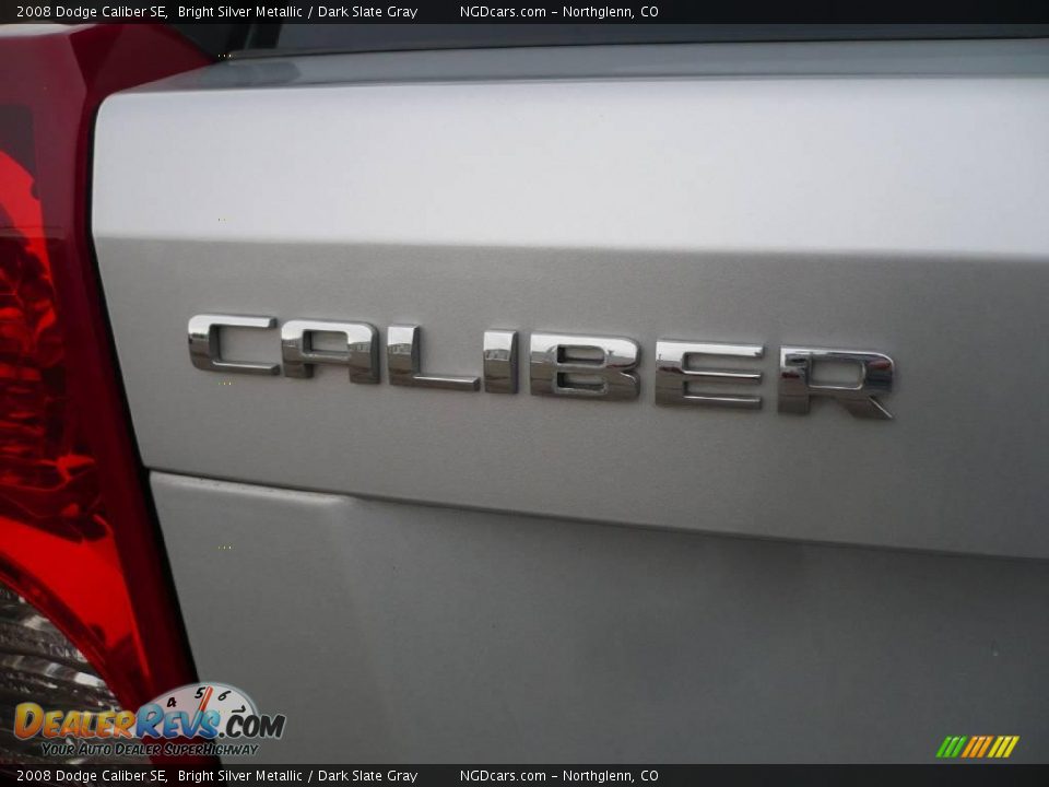 2008 Dodge Caliber SE Bright Silver Metallic / Dark Slate Gray Photo #11