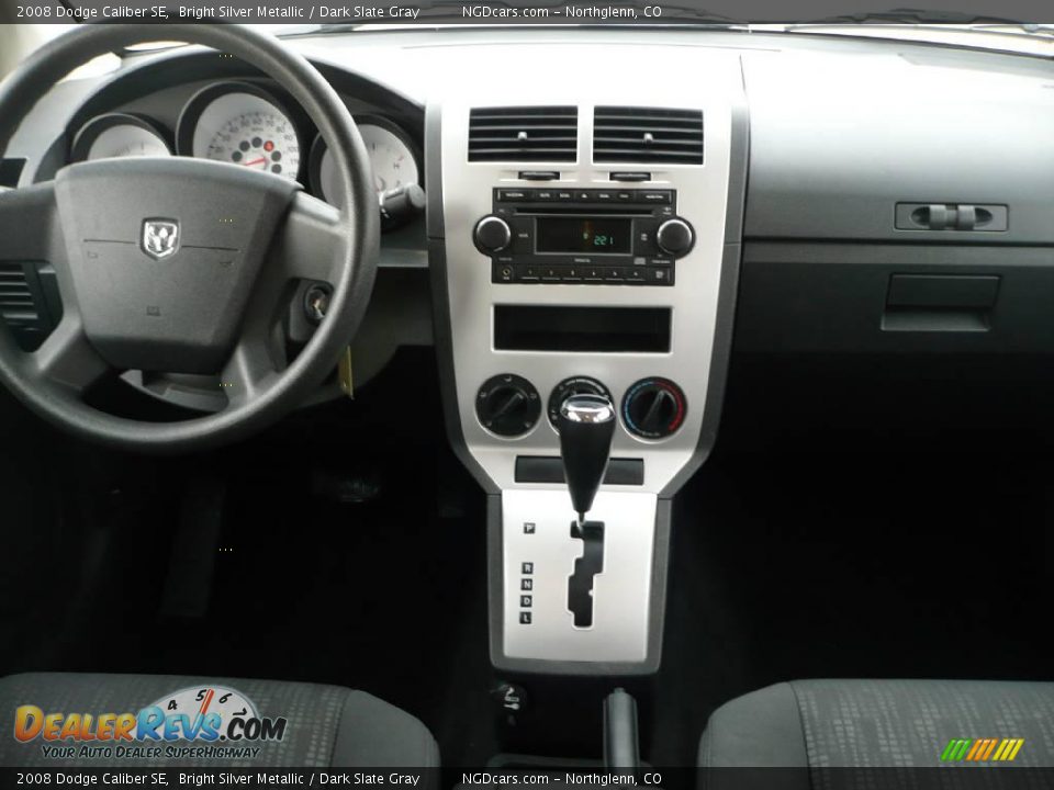 2008 Dodge Caliber SE Bright Silver Metallic / Dark Slate Gray Photo #14